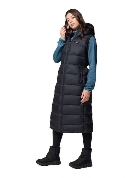 Columbia Black Pike Lake Long Vest - Picture 5 of 5